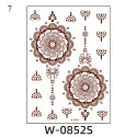 Non-Reusable Mehndi Henna Printed Stickers 