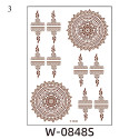 Non-Reusable Mehndi Henna Printed Stickers 