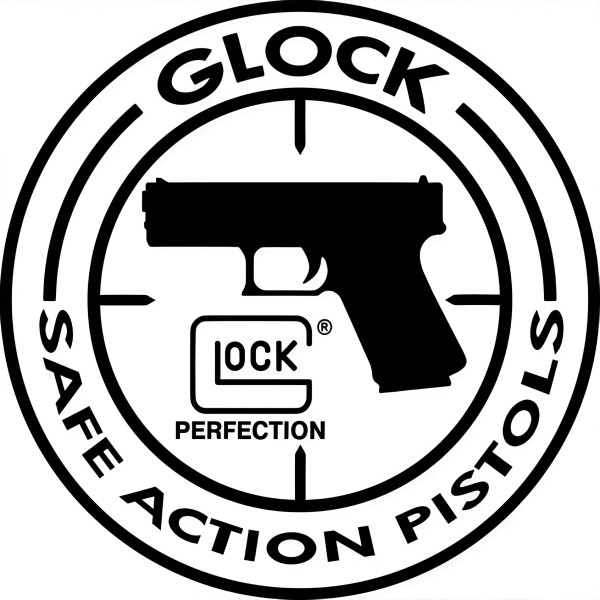 Safe Action Pistol Vinyl Sticker 