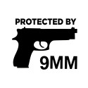 Safe Action Pistol Vinyl Sticker 