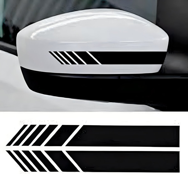 Sideview Mirror Vinyl Stickers & Stencils