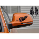 Sideview Mirror Vinyl Stickers & Stencils