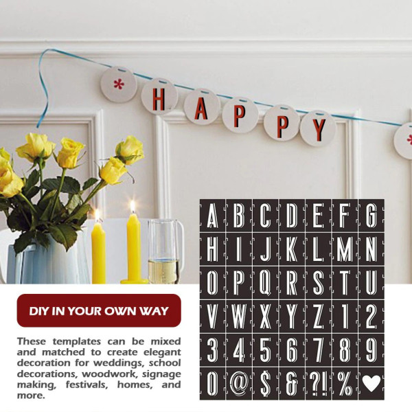 Alphabet Stickers and Decals for Walls