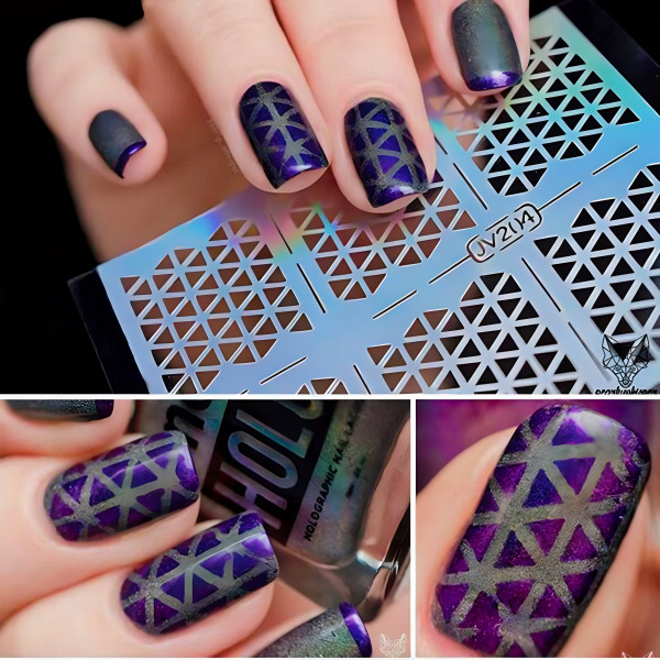 Nail Art Stencil Stickers and Vinyl  