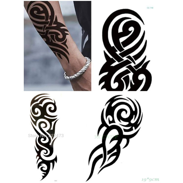 Men’s Stencil Tattoos and Body Art Pack 